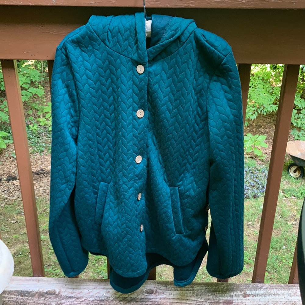 Cellabie green jacket